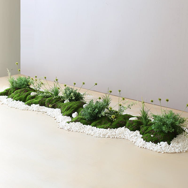 Artificial Conference Table or Long Dining Table Plant Decoration Piece Garden Plus