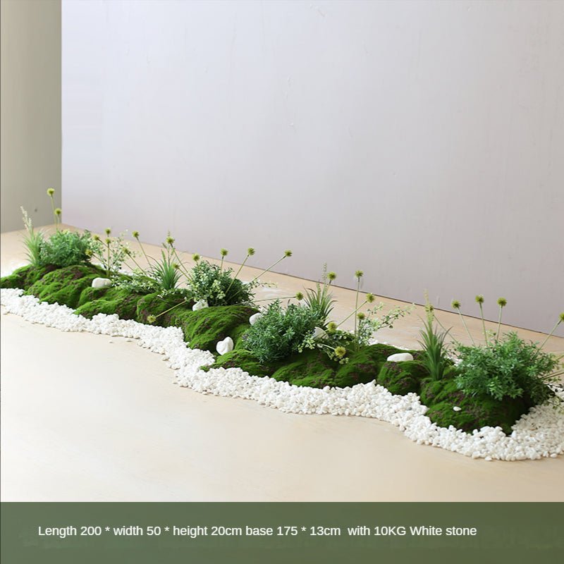 Artificial Conference Table or Long Dining Table Plant Decoration Piece Garden Plus