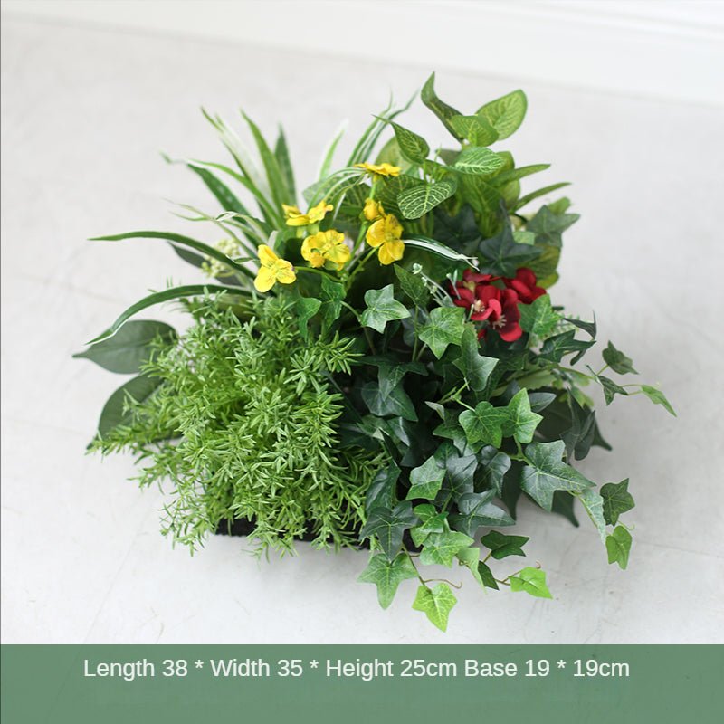 Artificial Green Partition Fence Planter Piece Garden Plus