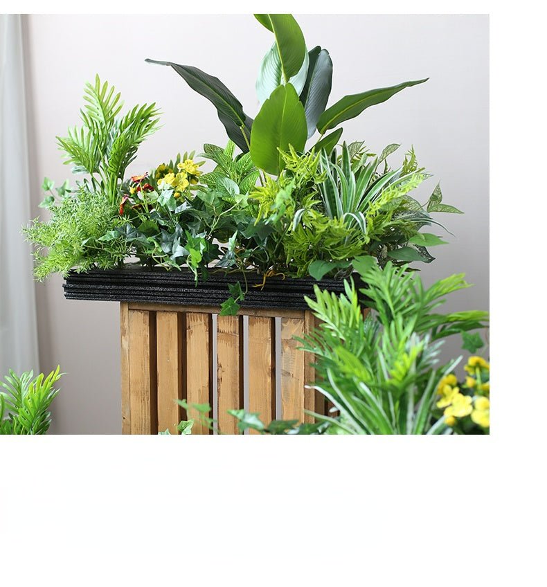 Artificial Green Partition Fence Planter Piece Garden Plus