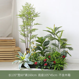 Artificial Green Plant Landscape Floral Arrangement Decoration Pieces Garden Plus