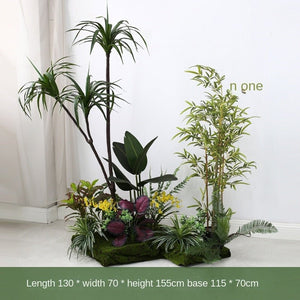 Artificial Green Plant Landscape Floral Arrangement Decoration Pieces Garden Plus