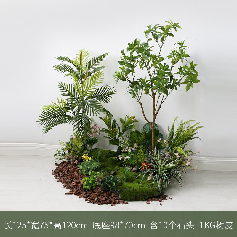 Artificial Green Plant Landscape Floral Arrangement Decoration Pieces Garden Plus