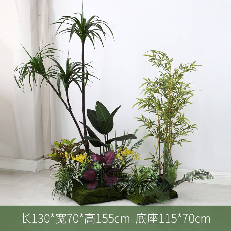 Artificial Green Plant Landscape Floral Arrangement Decoration Pieces Garden Plus