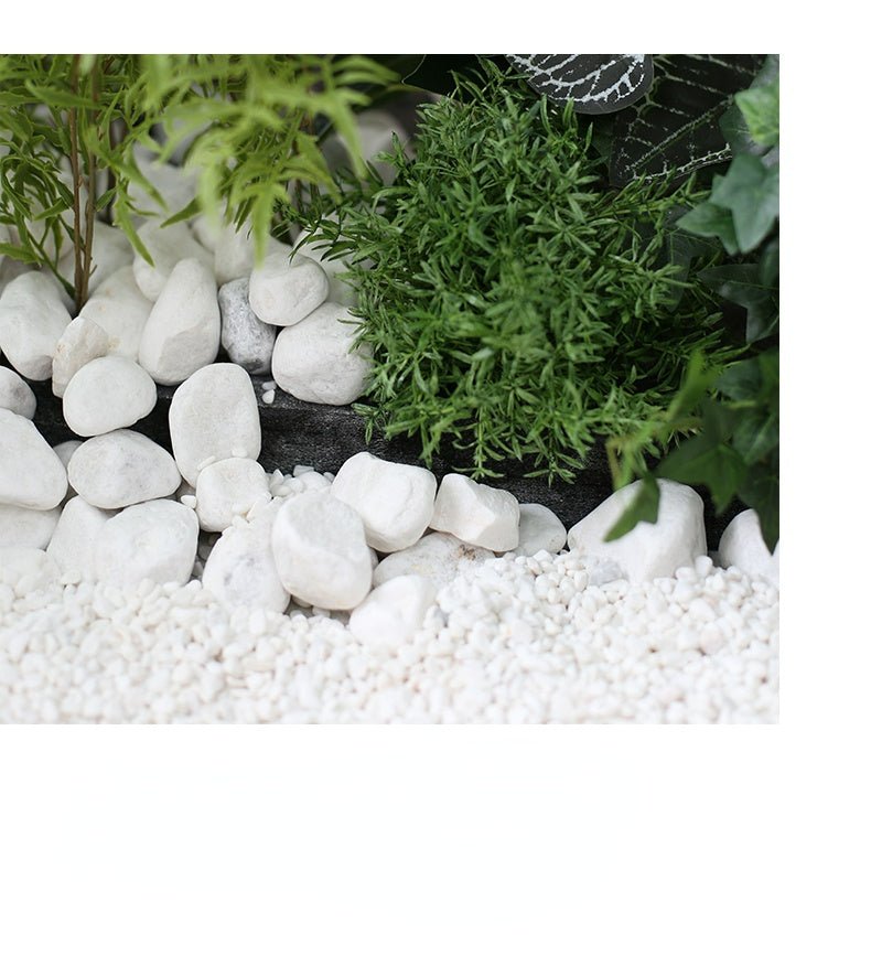 Artificial Indoor Landscape Gardening Palm Potted Plants PIece Garden Plus