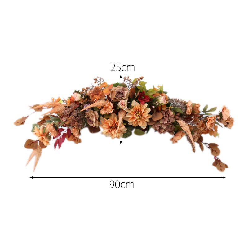 Artificial Lintel Flower Wedding Reception Decoration Piece Garden Plus