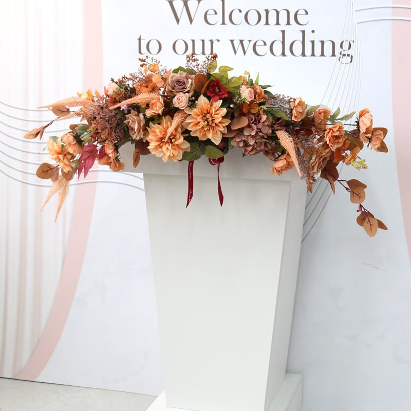 Artificial Lintel Flower Wedding Reception Decoration Piece Garden Plus