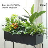 Artificial Outdoor Flower Box Partition Greenery Combination Decoration Pieces Garden Plus