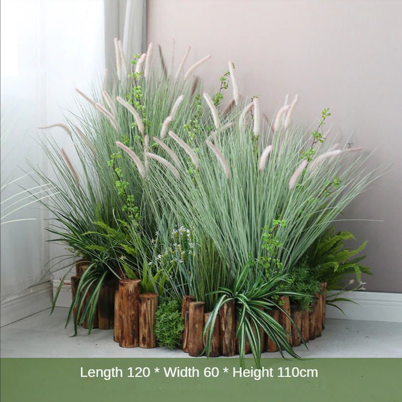 Artificial Outdoor Landscape Wild Flower Pieces Garden Plus