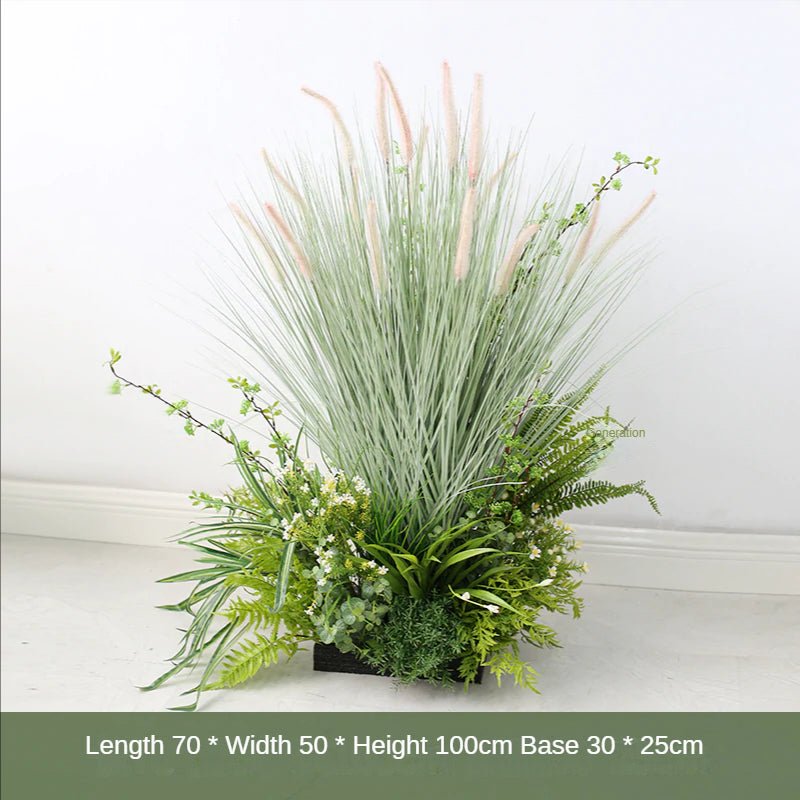 Artificial Outdoor Landscape Wild Flower Pieces Garden Plus