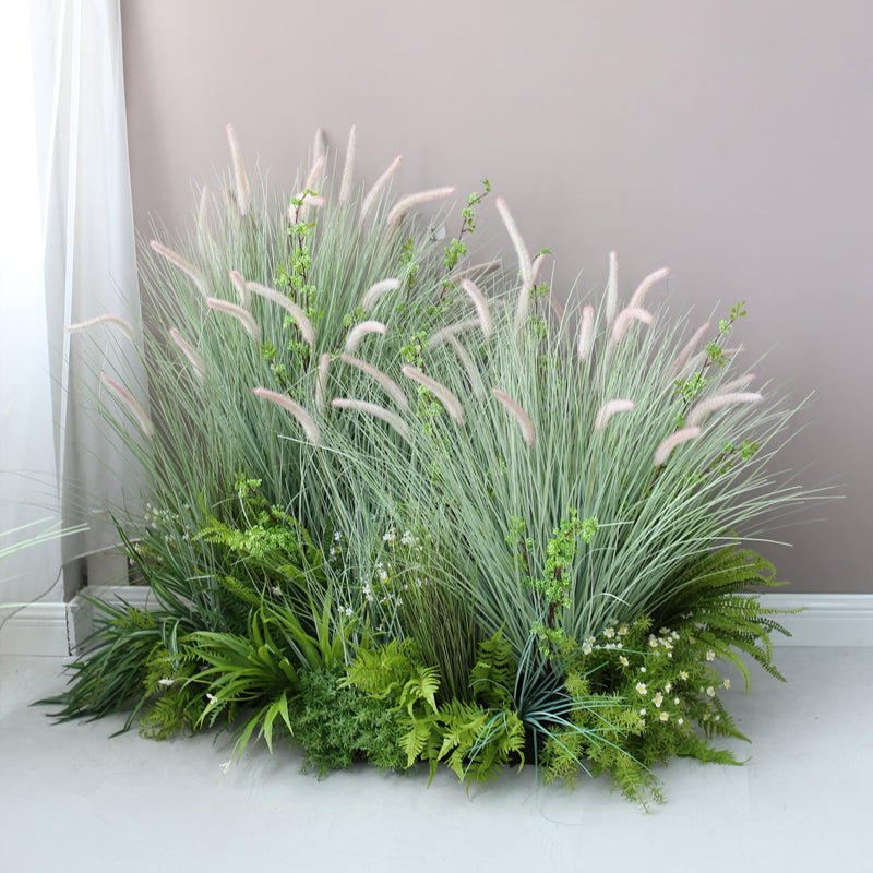 Artificial Outdoor Landscape Wild Flower Pieces Garden Plus