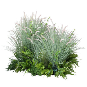 Artificial Outdoor Landscape Wild Flower Pieces Garden Plus