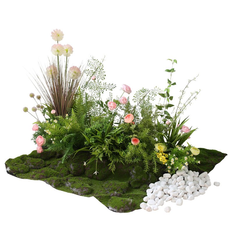 Artificial Partition Store Garden Flower Planter Pieces Garden Plus
