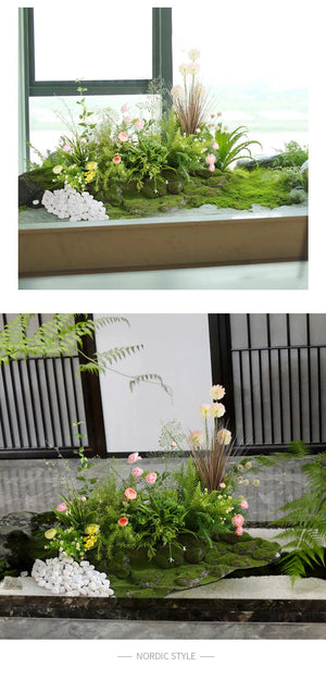 Artificial Partition Store Garden Flower Planter Pieces Garden Plus