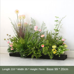 Artificial Partition Store Garden Flower Planter Pieces Garden Plus