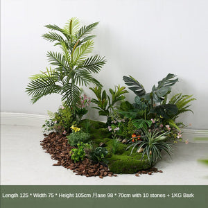 Artificial Pool Bionic Flowers and Plants Decoration Pieces Garden Plus