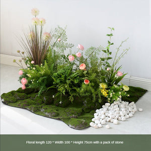 Artificial Pool Bionic Flowers and Plants Decoration Pieces Garden Plus