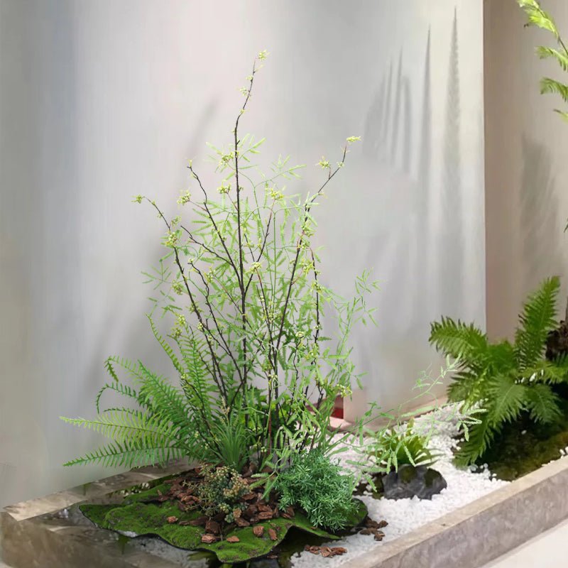 Artificial Pool Bionic Flowers and Plants Decoration Pieces Garden Plus