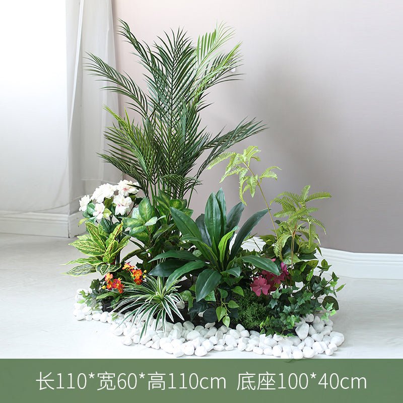 Artificial Spherical Milan Grass Plant Landscape Decorations Pieces Garden Plus