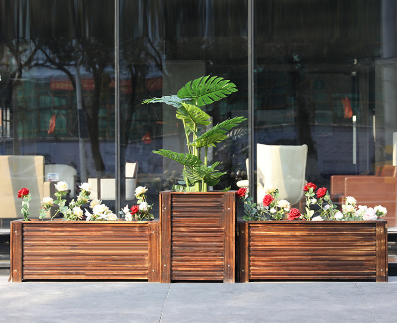 Rectangular Horizontal Planting Box Garden Plus