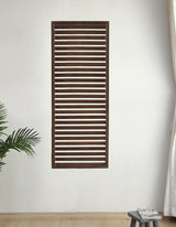 Outdoor Wooden Louver Mesh Screen Fence Garden Plus