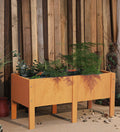 Outdoor Rectangular high-leg Planting Box Garden Plus