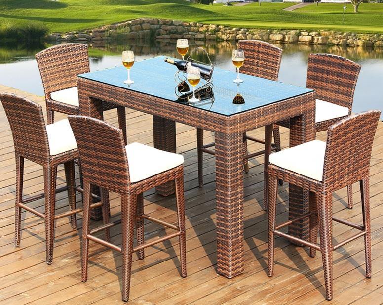 cheap outdoor bar table