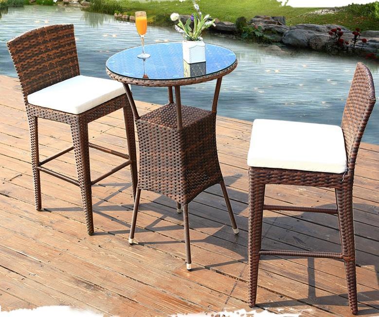 Bar table set 2 Garden Plus