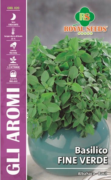 細葉綠羅勒種子 — Royal Seed RYMA13/1