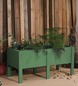 Outdoor Rectangular high-leg Planting Box Garden Plus