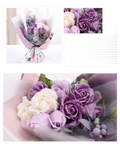 Light Series Soap Rose Flower Bouquet Garden Plus