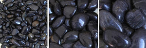 Black pebbles Garden Plus