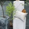 Bonsai Fern or Monstera Imitation Plant Decoration Piece Garden Plus
