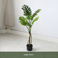 Bonsai Fern or Monstera Imitation Plant Decoration Piece Garden Plus
