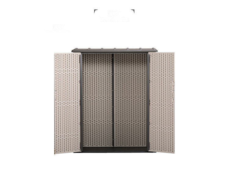 Lifetime Vertical Outdoor Tool Garden Storage Cabinet Garden Plus