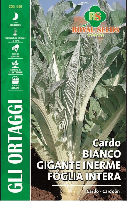 Cardo - Cardoon- Royal Seed RYMO22/8 - COD.046 Garden Plus