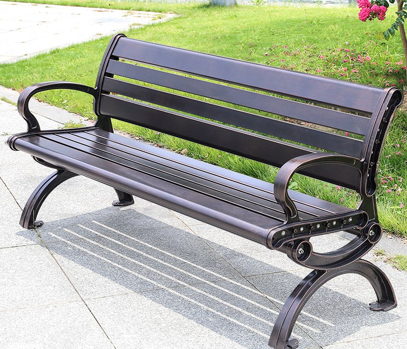 Cast Aluminum Leisure Bench Garden Plus