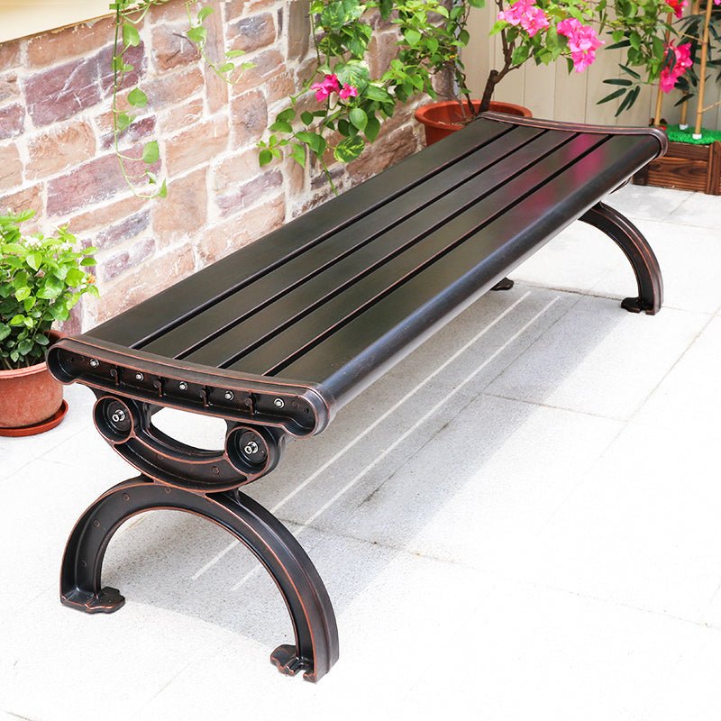 Cast Aluminum Leisure Bench Garden Plus