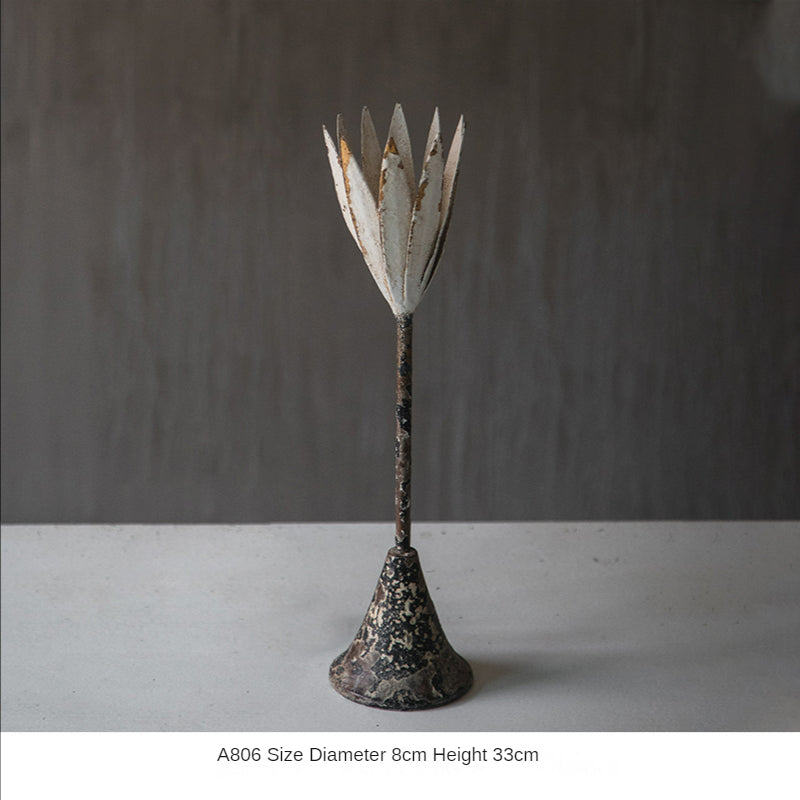 Retro European Table Candle stand Garden Plus