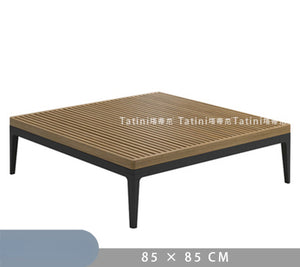 Teak Sofa and Coffee Table Set Garden Plus