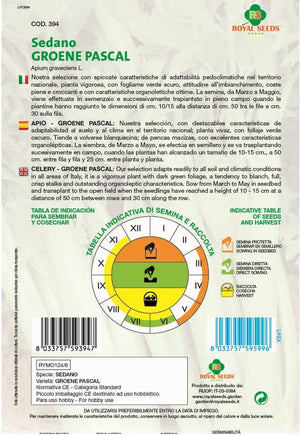 Celery- Royal Seed RYM124/6 - COD.394 Garden Plus