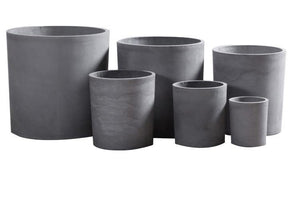 Cement planter cylinder Garden Plus