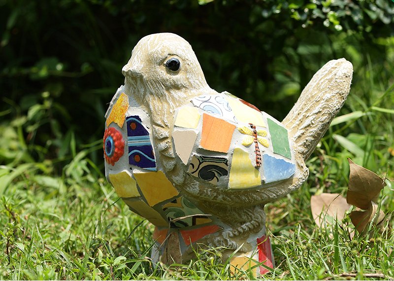 Ceramic Bird Statue Garden Plus