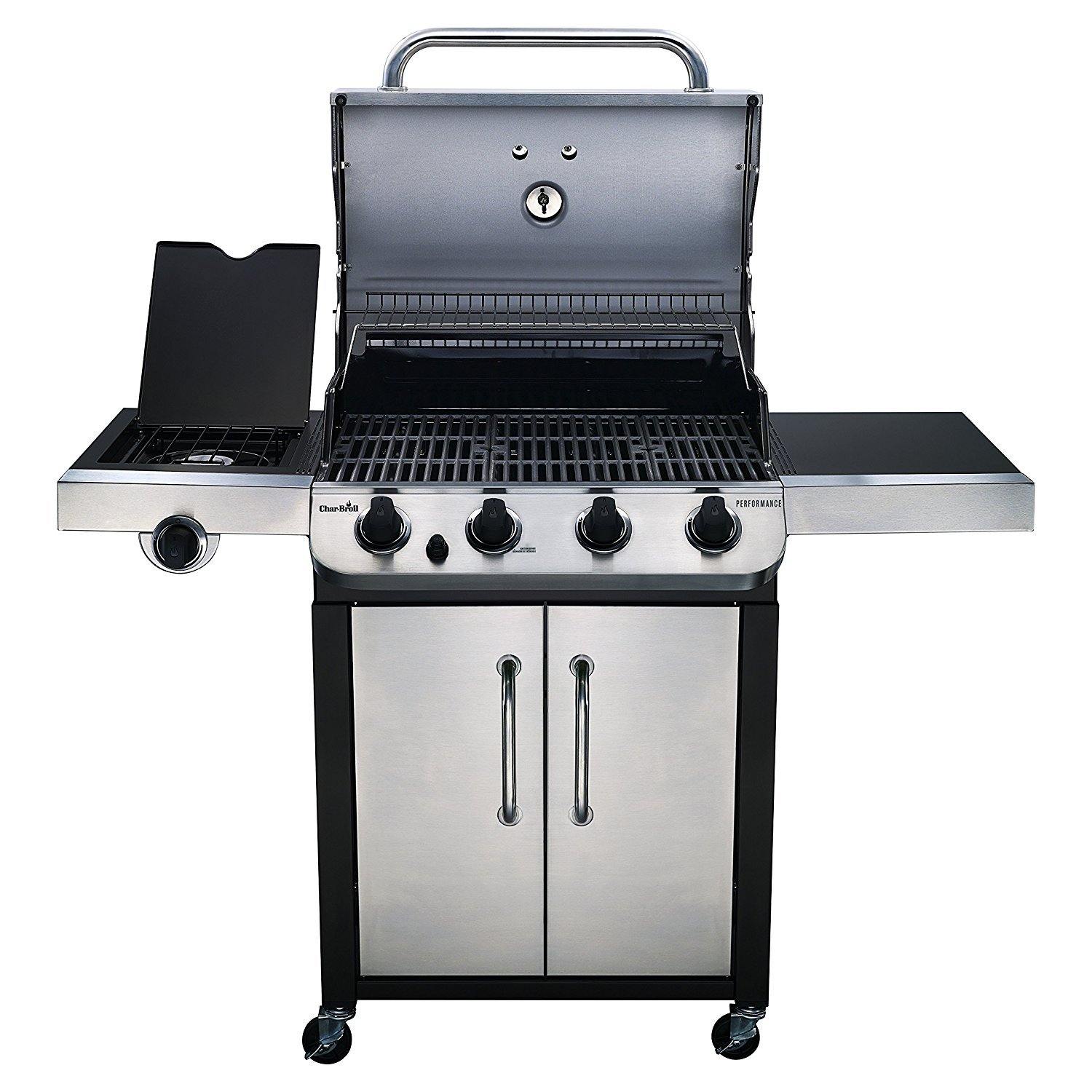 Char-Broil Performance 475 4-Burner Cabinet Garden Plus