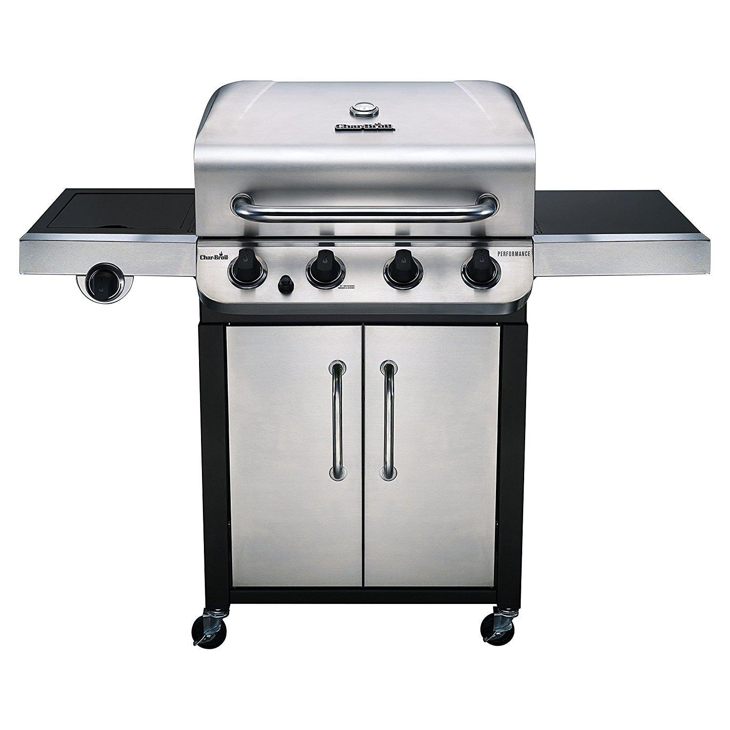 Char-Broil Performance 475 4-Burner Cabinet Garden Plus