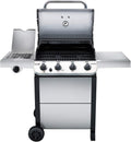 Char-Broil Performance Stainless Steel 4-Burner Cart Style Gas Grill Garden Plus