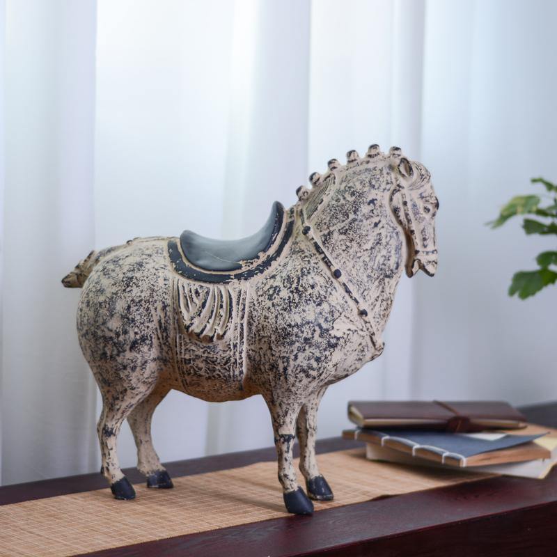 Chines Style Horse Statue Garden Plus