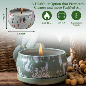 Christmas Candles Gift Set Garden Plus