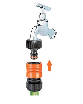 Claber 8623 1-2” threaded tap connector Garden Plus