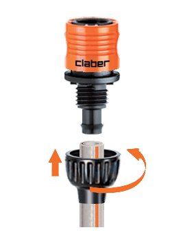 Claber 9025 9 - 13 mm coupling Garden Plus